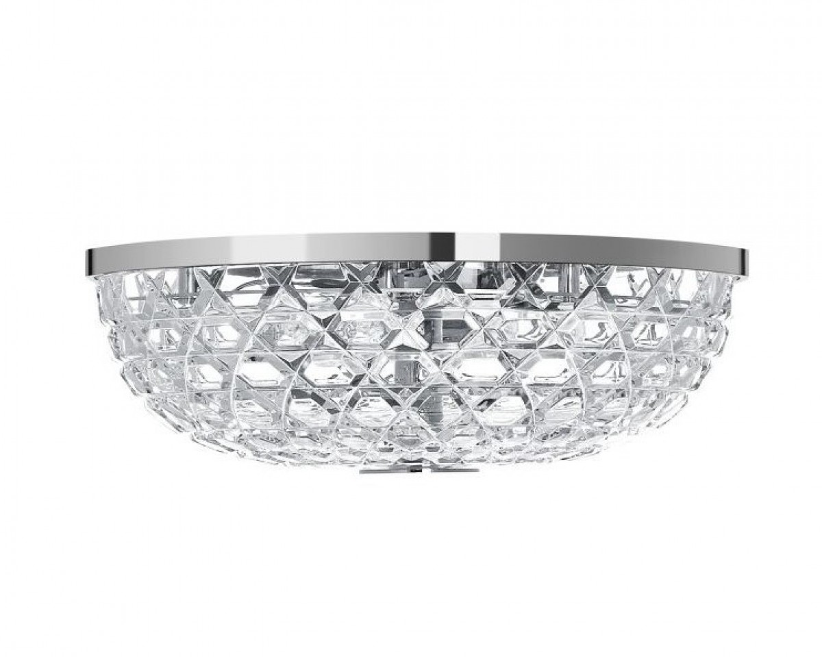 Royal Single Ceiling Light - Chrome-Plated