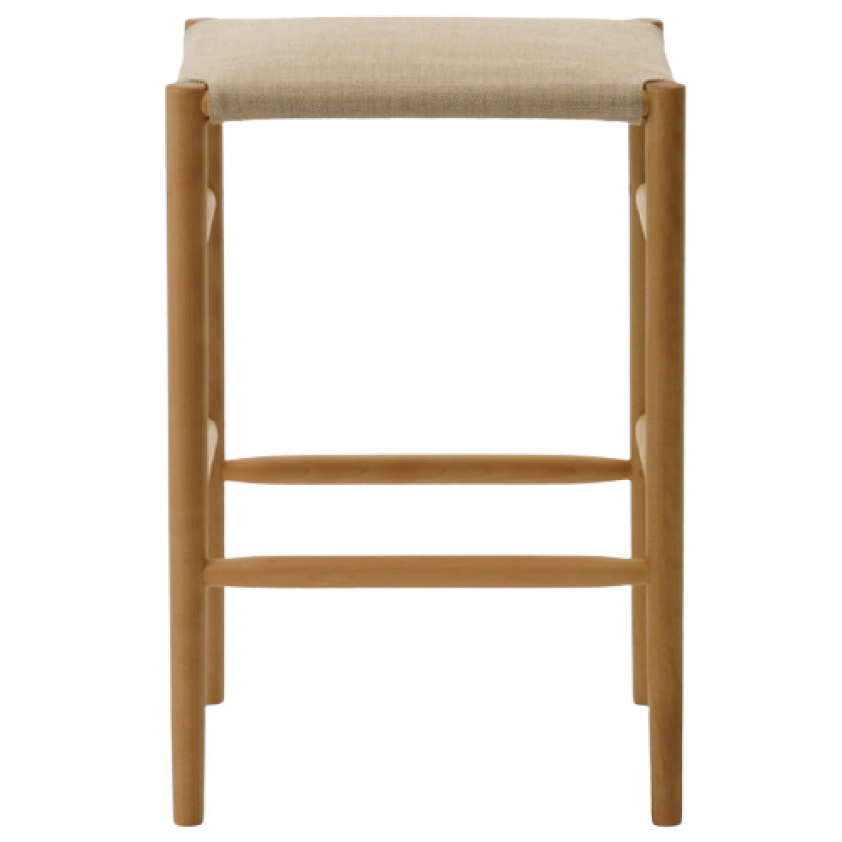 Lightwood Stool Mid (Cushioned)