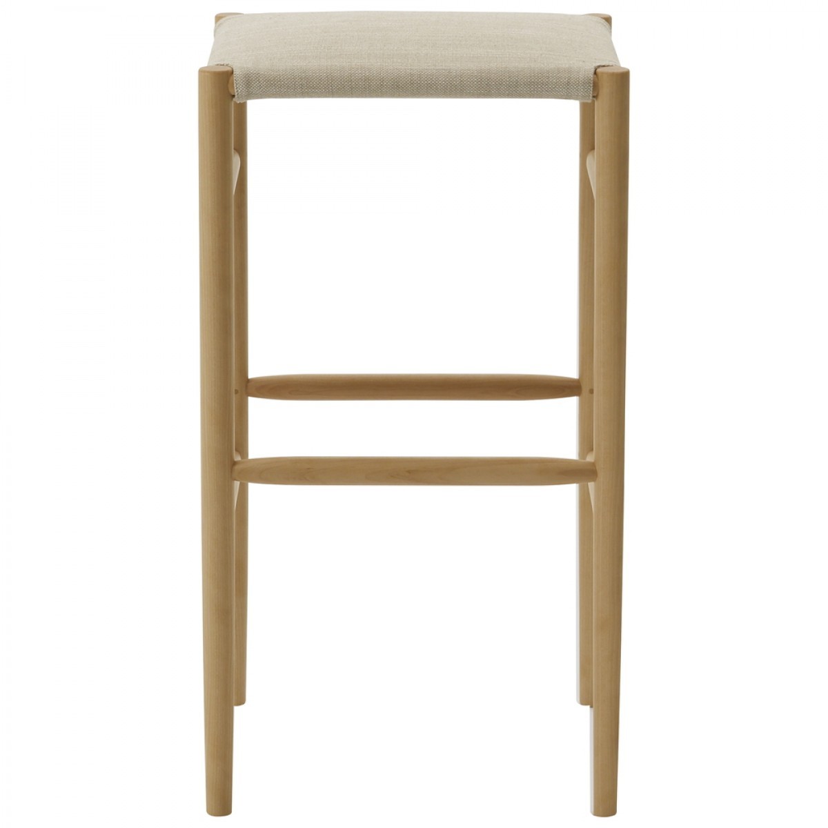 Lightwood Stool High (Cushioned)