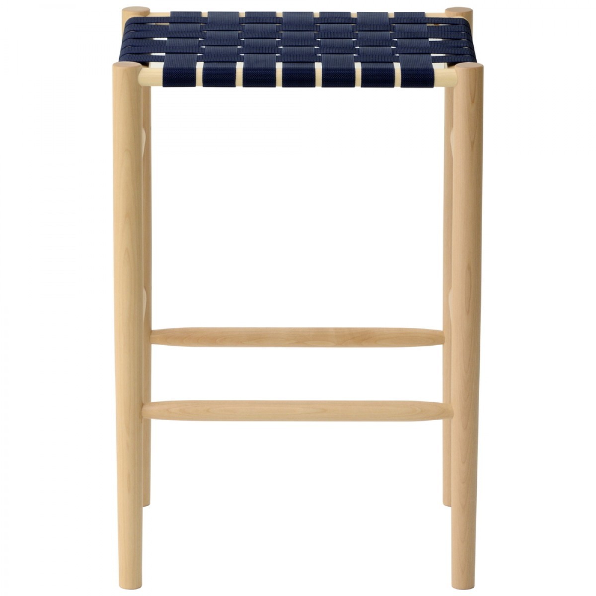 Lightwood Stool Mid (Webbing Seat)