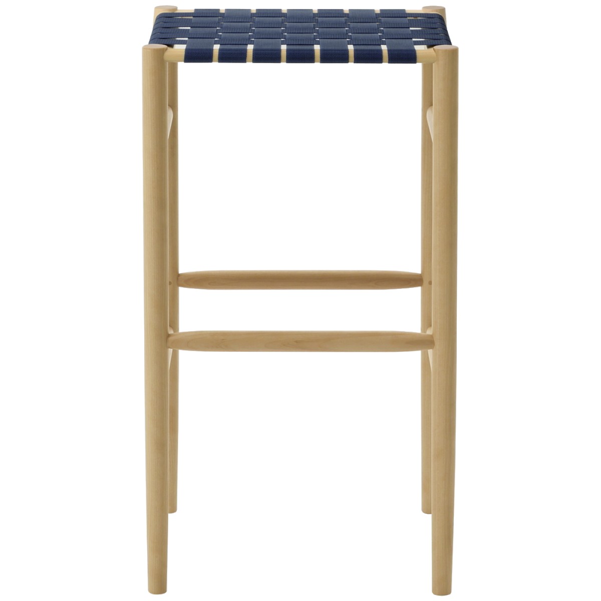 Lightwood Stool High (Webbing Seat) | Highlight image
