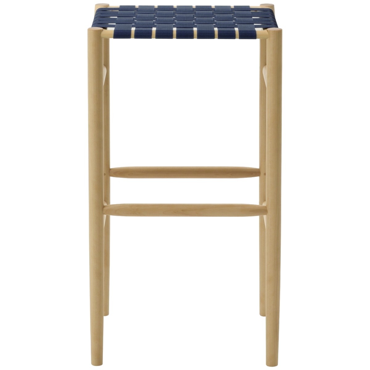 Lightwood Stool High (Webbing Seat)