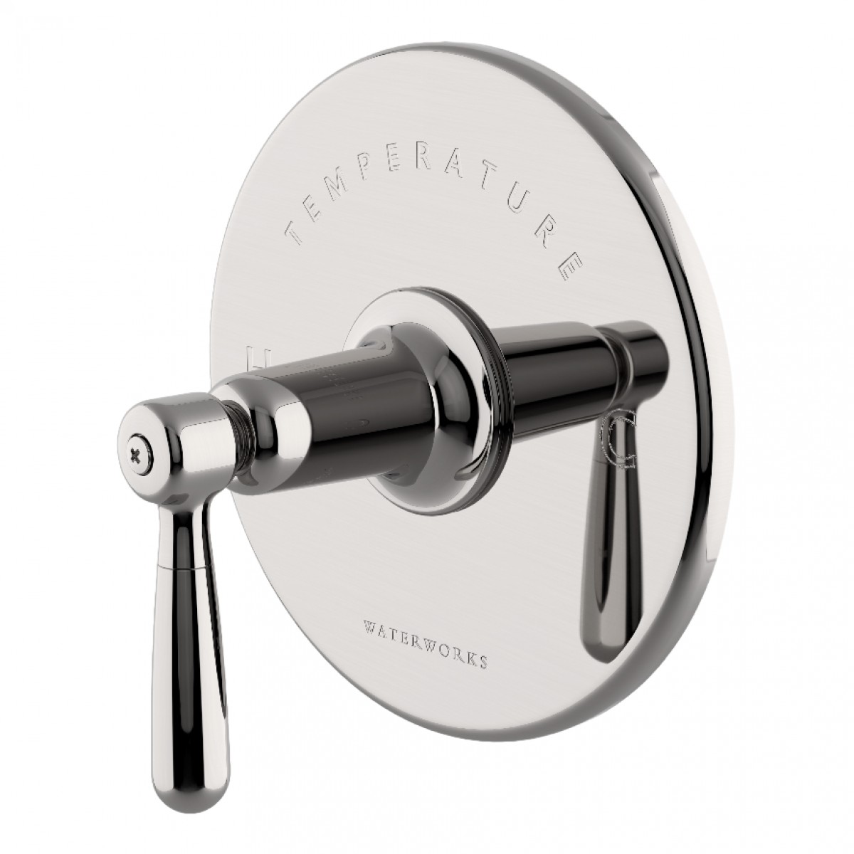 Riverun Single Thermostatic Control Valve Trim with Lever Handle | Highlight image