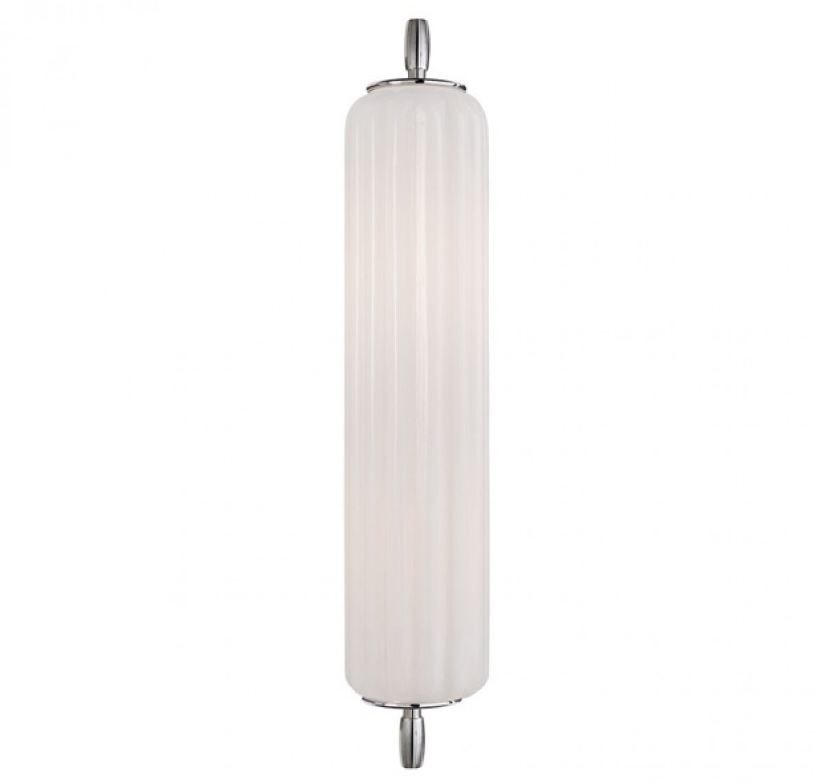 Eden Long Sconce with White Glass