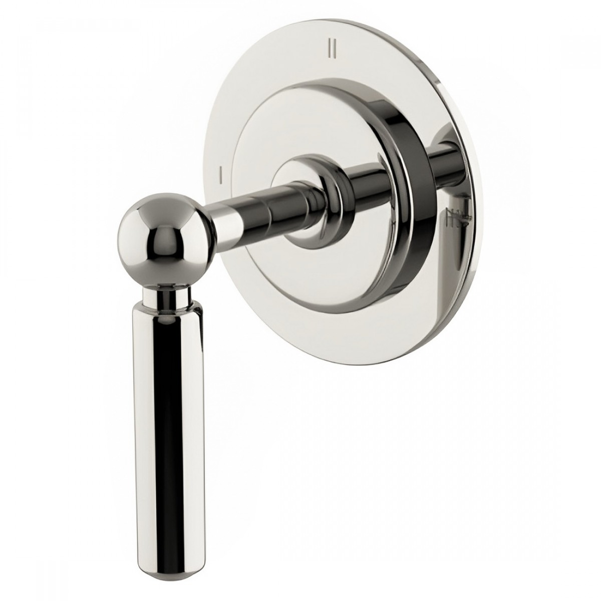 Ludlow Three Way Diverter Valve Trim for Pressure Balance with Roman Numerals and Lever Handle