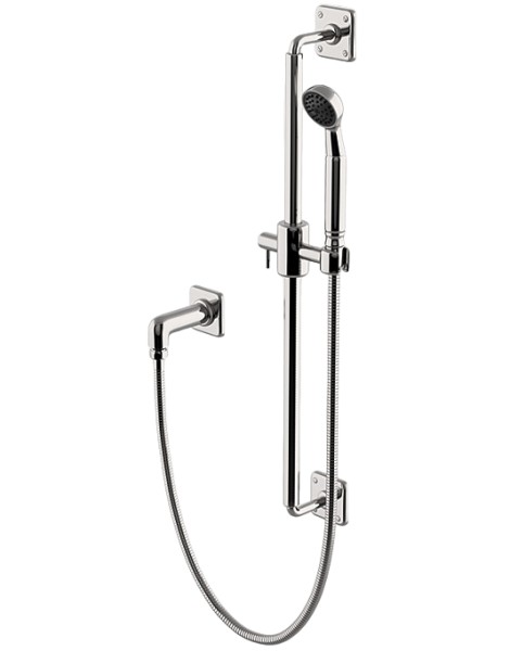 Henry 18 Double Sided Glass Mounted Towel Bars