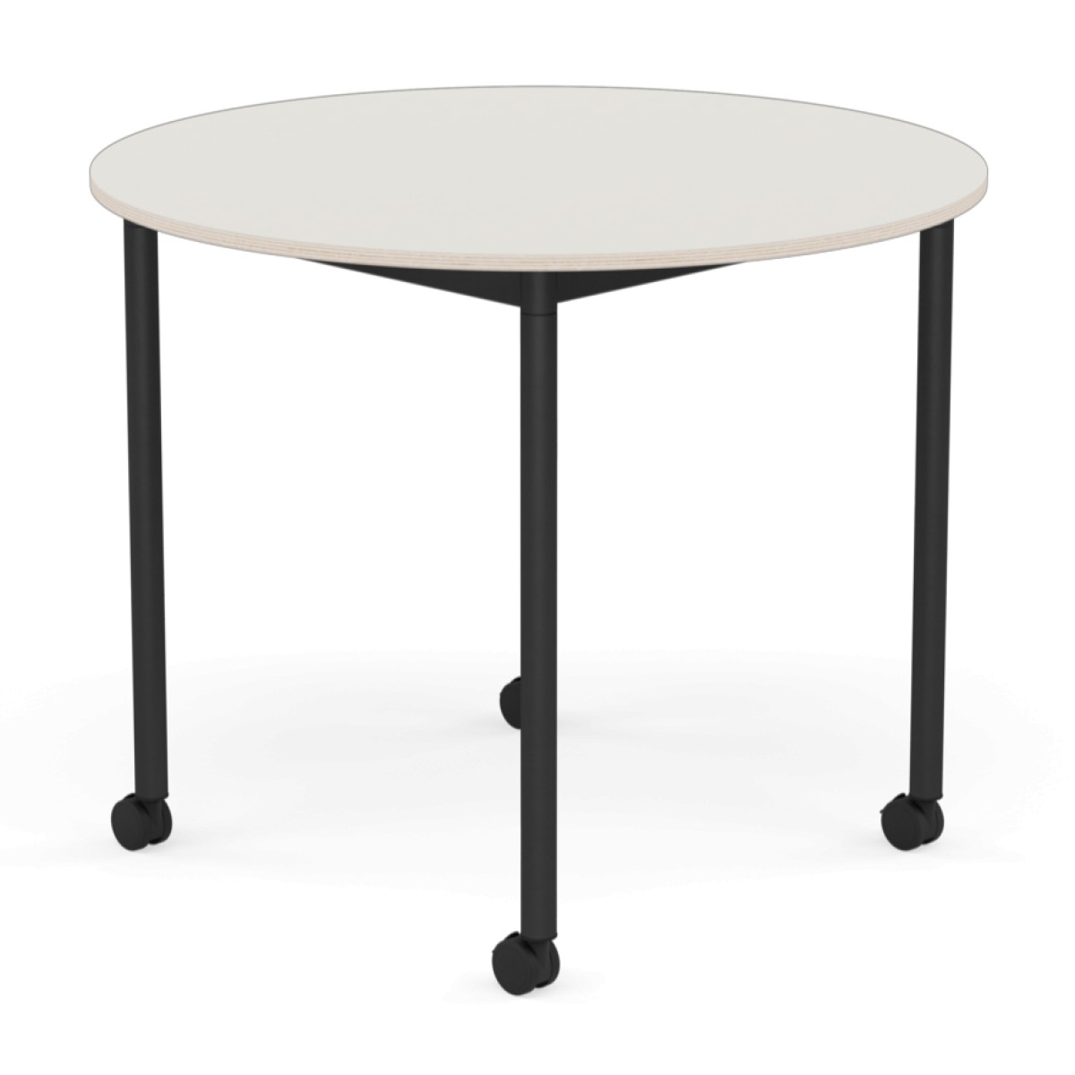 Base Table with Castors / Round