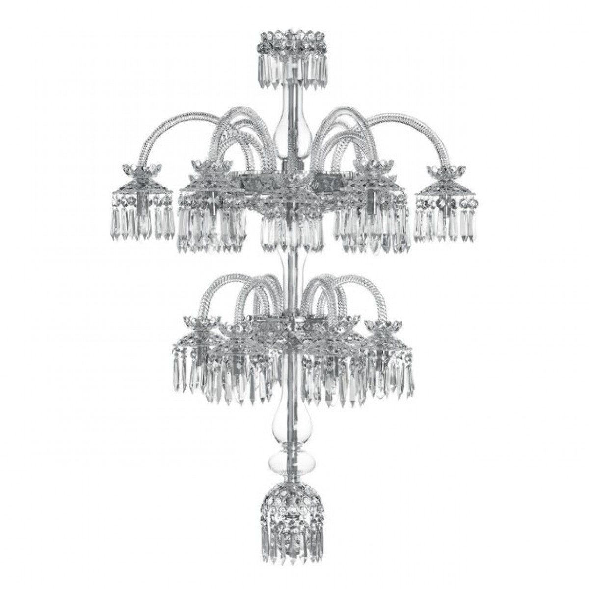 Royal - Renversant 18-Light Chandelier - Clear