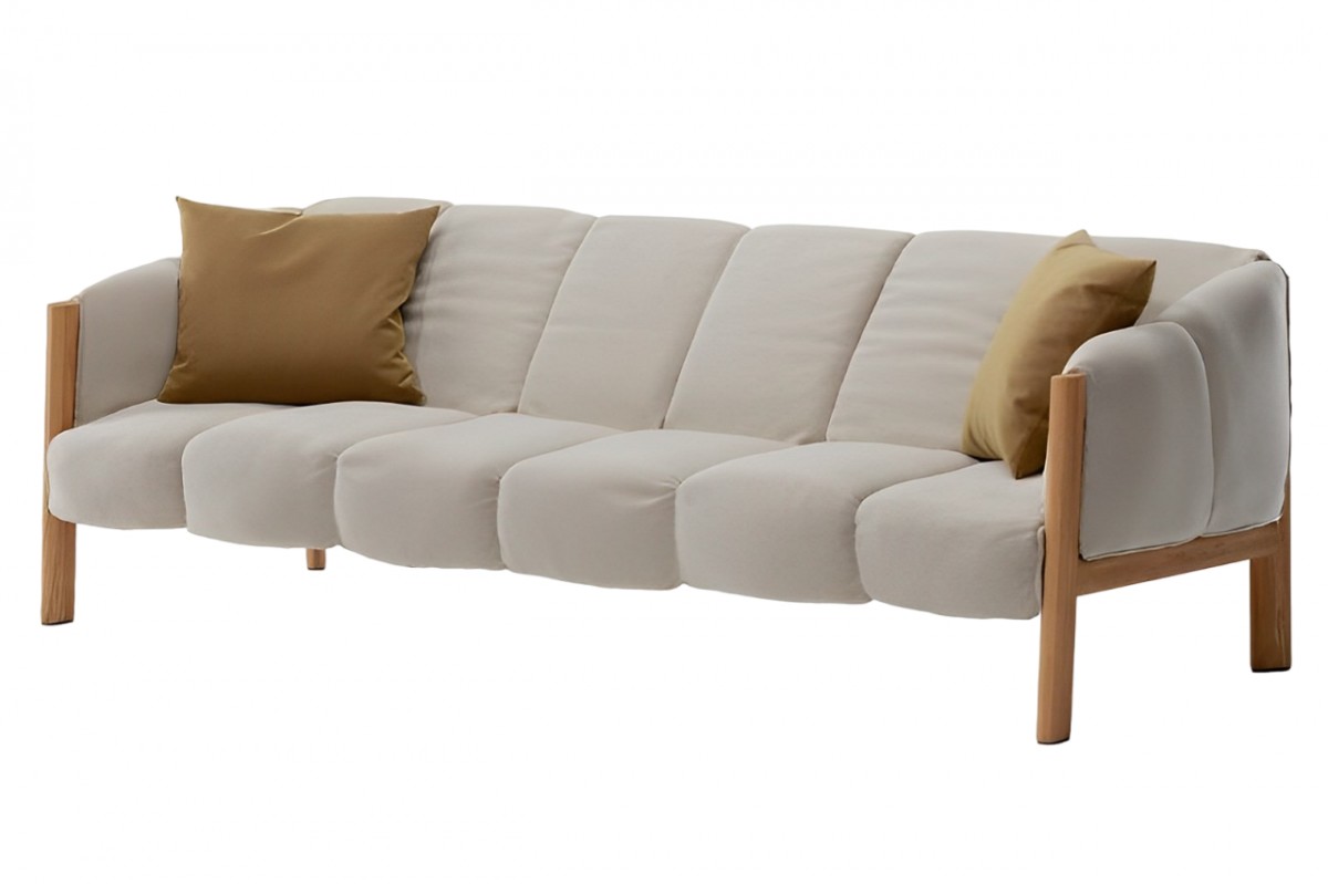 Plumon 3-Seater sofa (without Decoration Cushions)