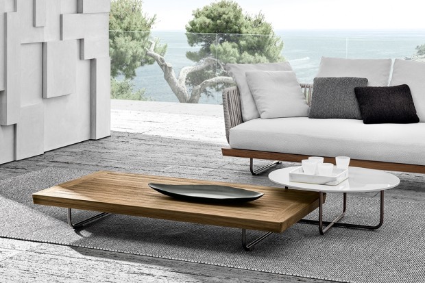 Sunray Meg Outdoor Coffee Table - Round | Highlight image 3