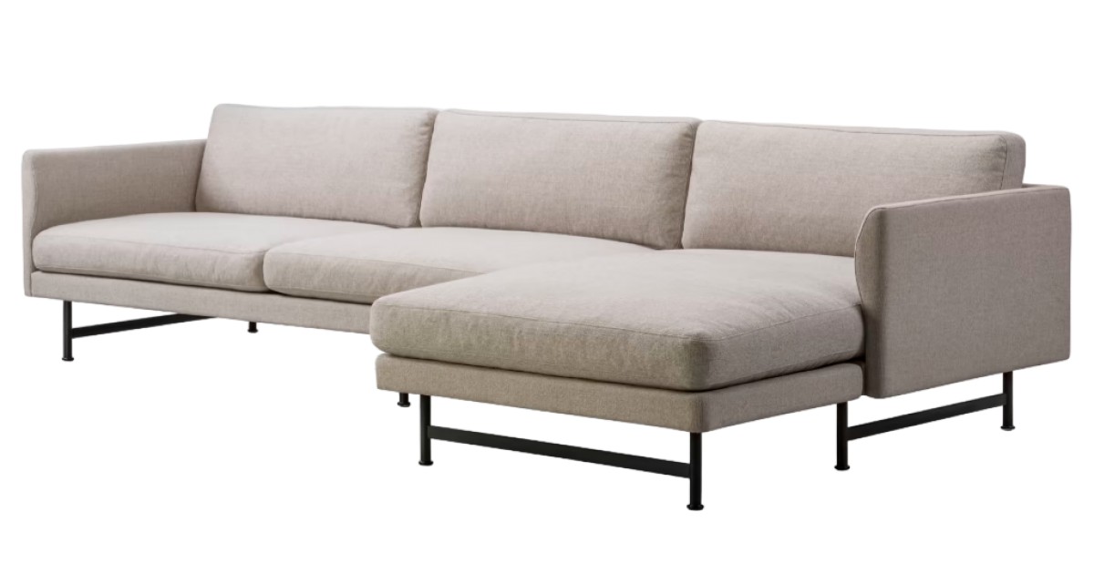 Calmo Sofa 3 Seater Chaise 95 cm - Right