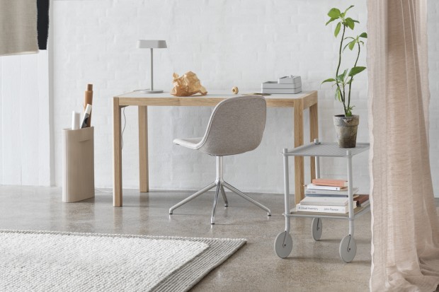 Fiber Side Chair / Swivel Base with Return (Full Upholstery) | Highlight image 3