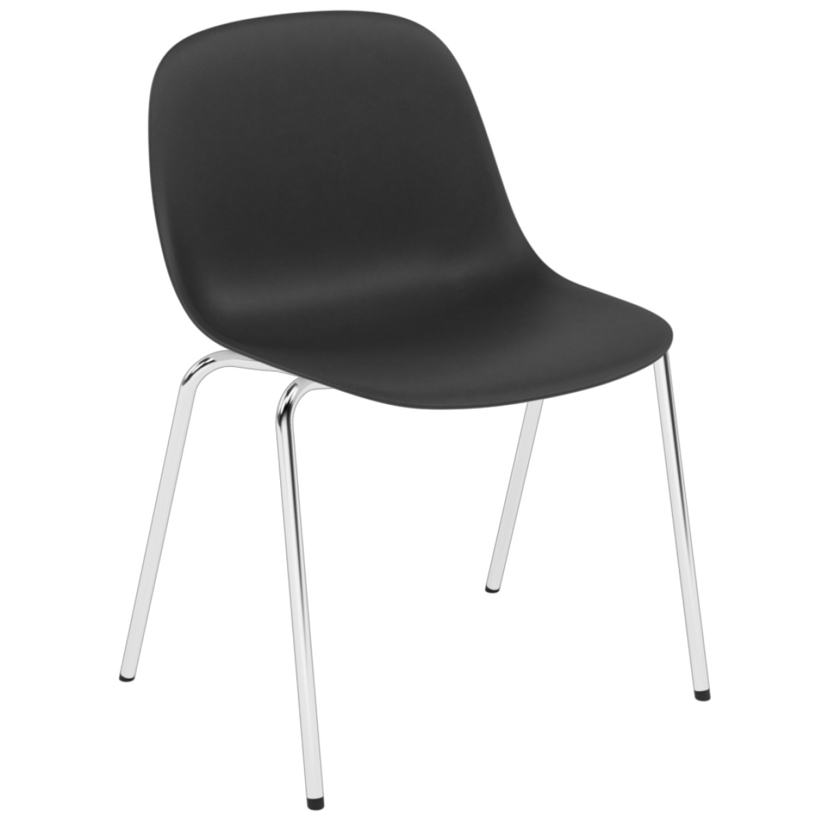 Fiber Side Chair / A-Base with Felt Glides (without Upholstery)