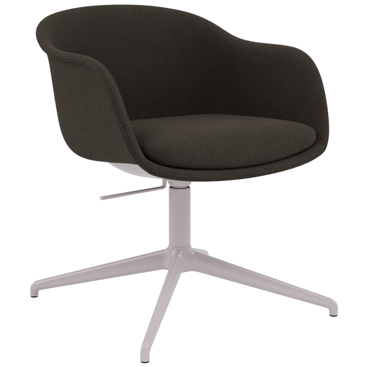 Fiber Conference Armchair - Swivel Base with Return and Tilt