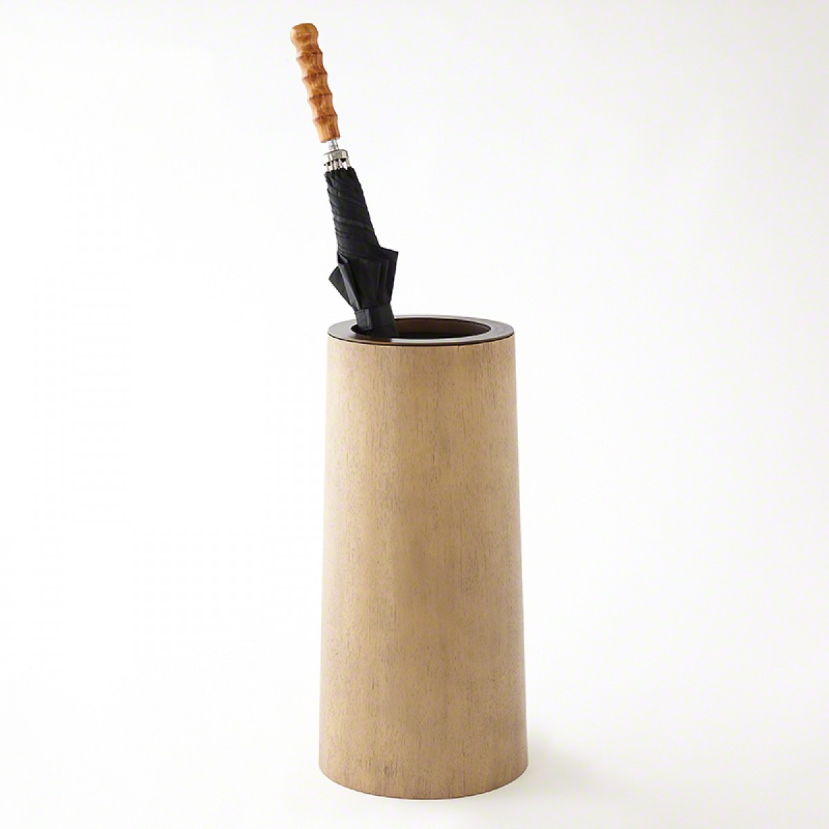 Umbrella Stand in Bleach Walnut