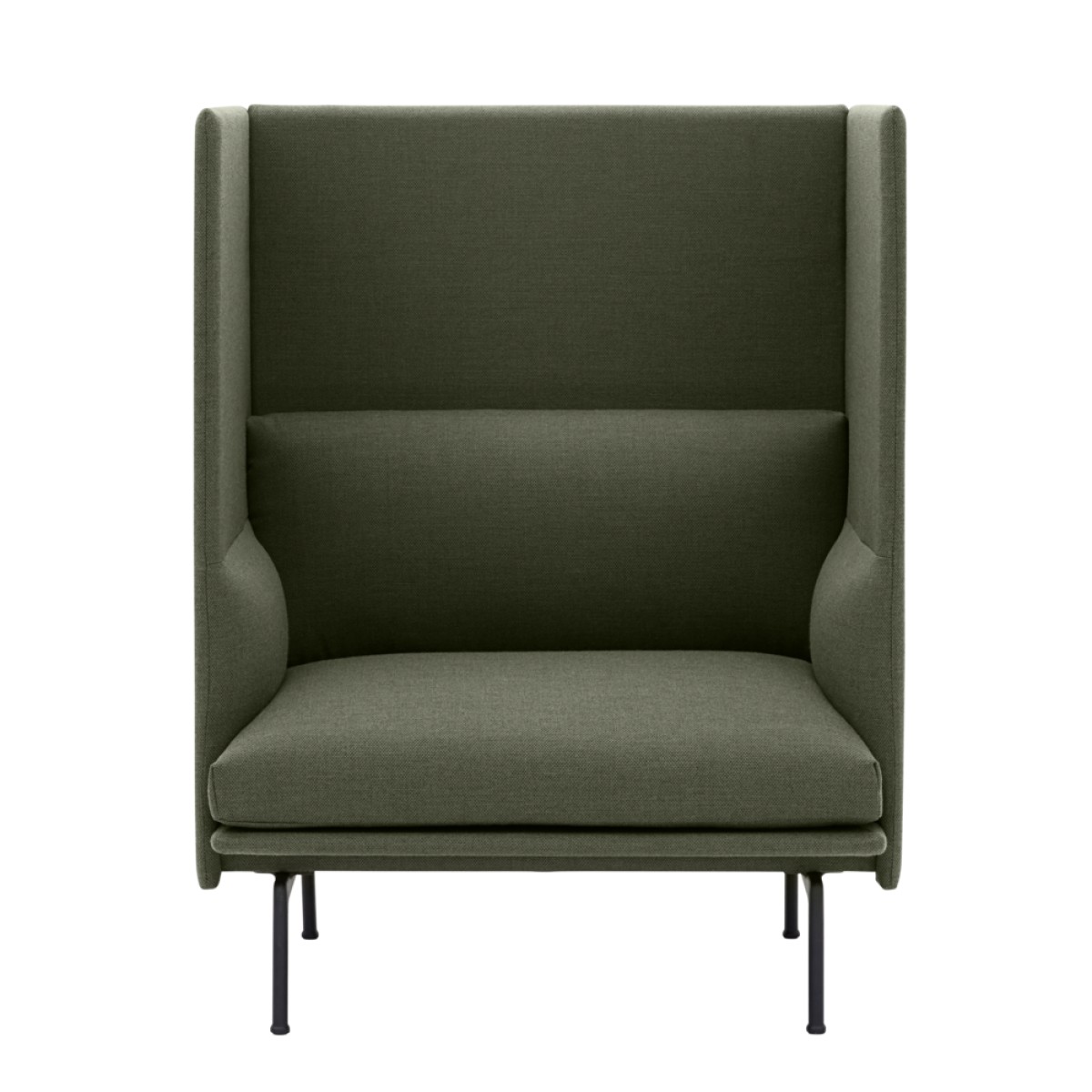 Outline Highback Sofa 100 / 1-Seater Seat Height 45 cm