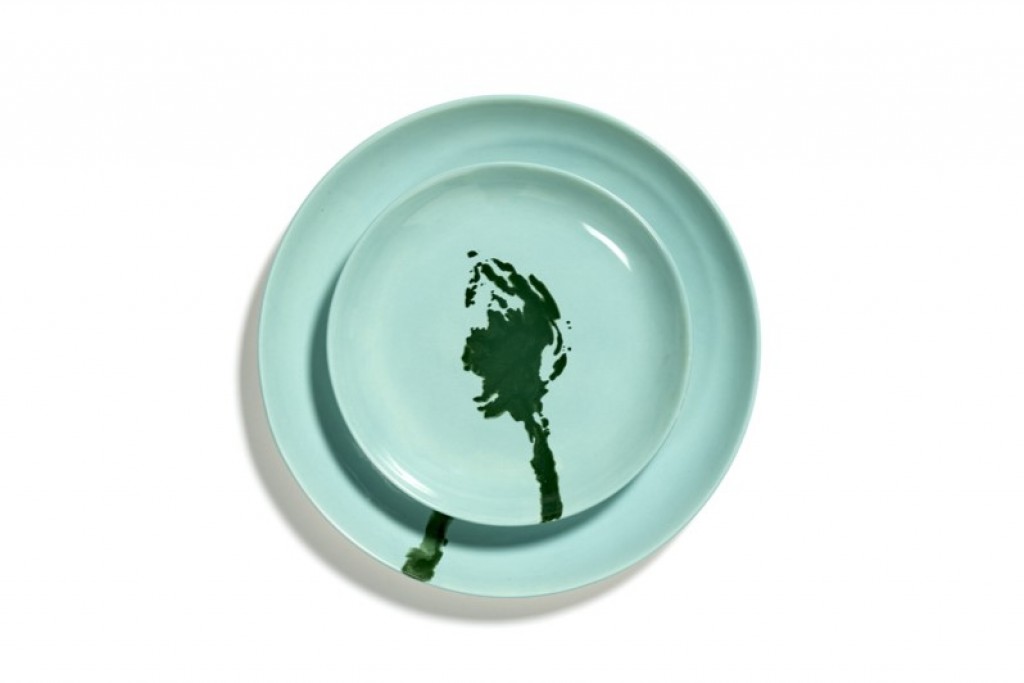 Feast Plate - Azure Artichoke Green | Highlight image 1