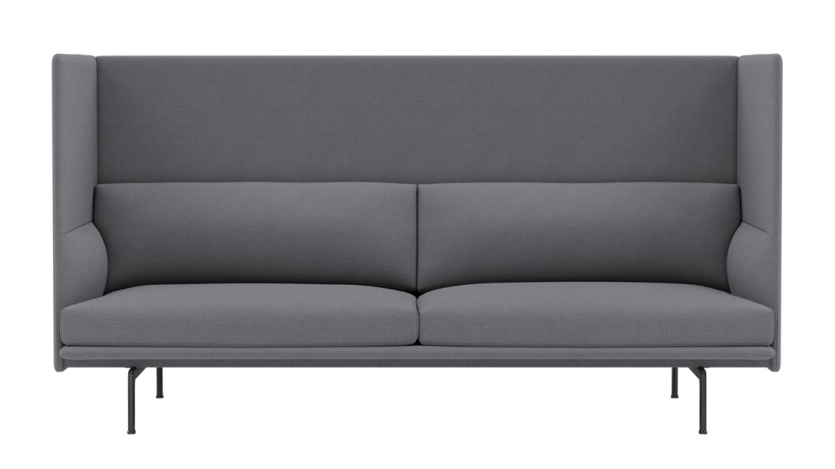 Outline Highback Sofa 100 / 3-Seater Seat Height 40 cm