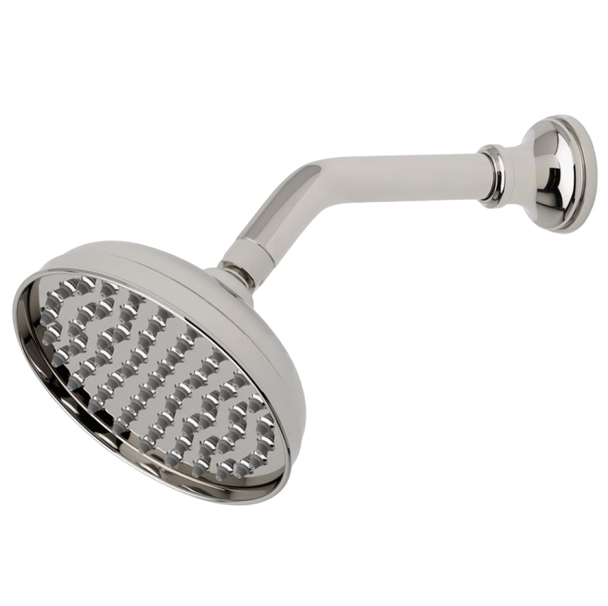 Foro 6" Showerhead with 8" Wall Mounted 45 Degree Shower Arm