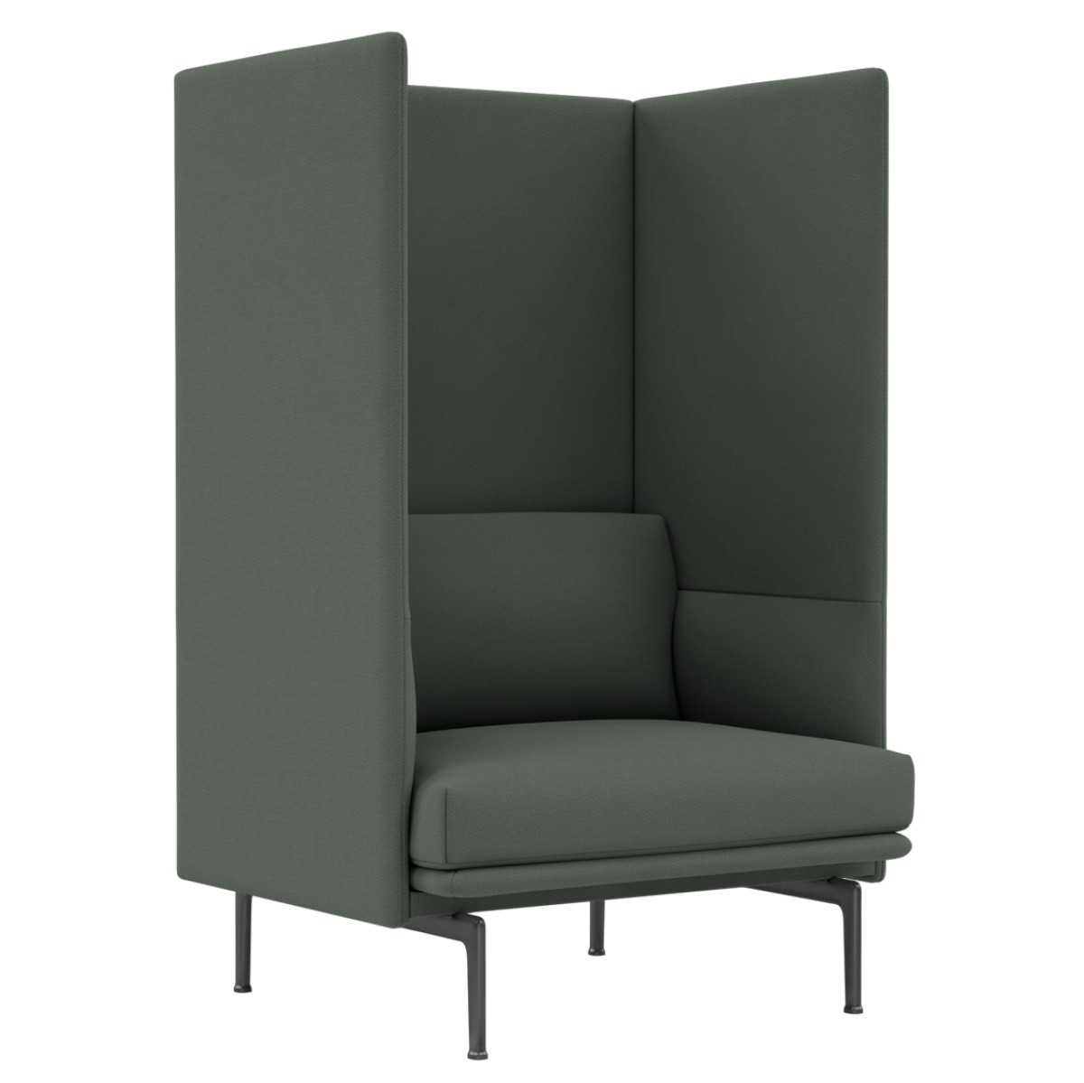 Outline Highback Sofa 120 / 1-Seater Seat Height 40 cm