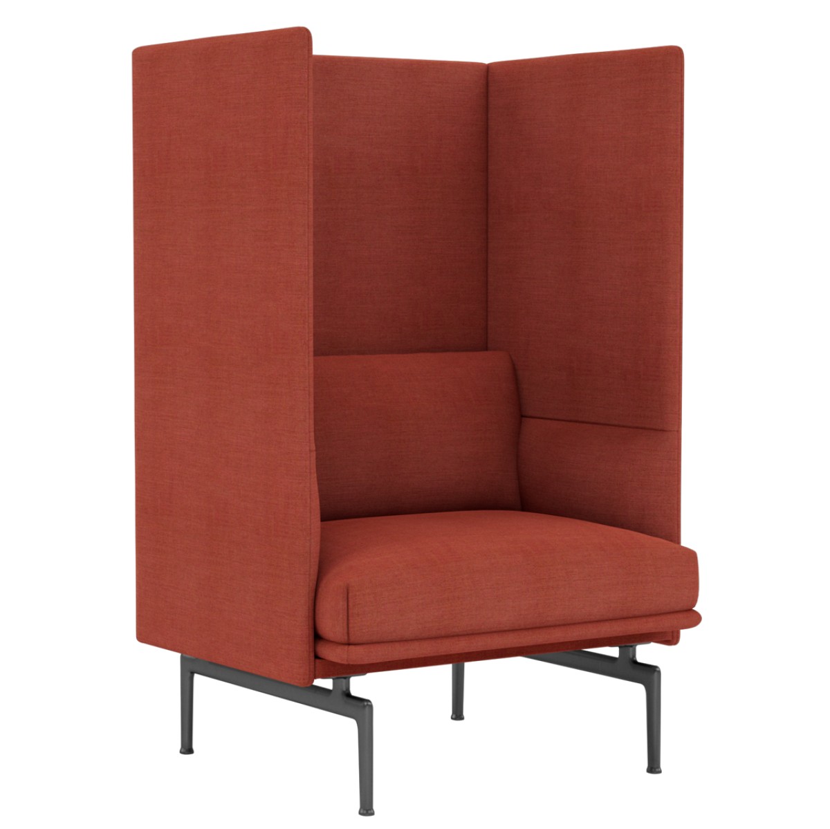 Outline Highback Sofa 120 / 1-Seater Seat Height 45 cm