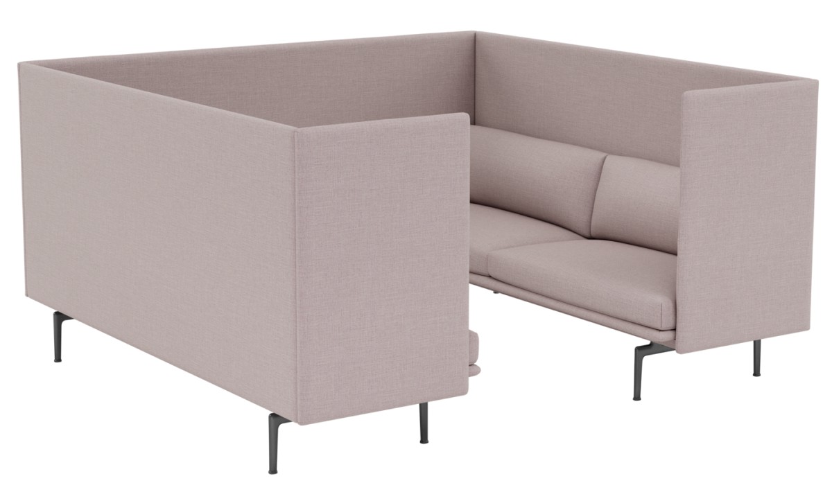 Outline Highback Cabin 100 / 3-Seater Seat Height 45 cm | Highlight image