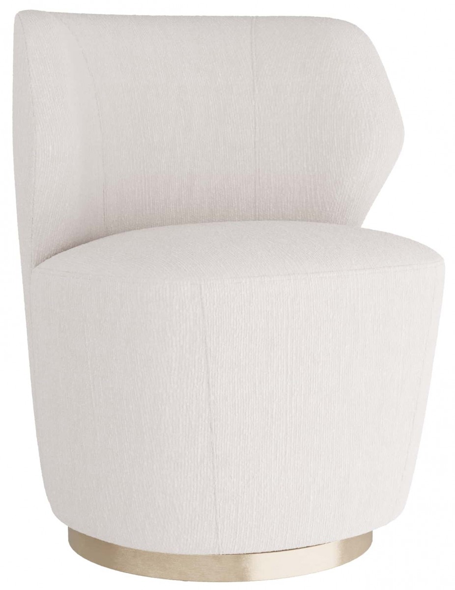 Poppy Chair Cloud Boucle Champagne Swivel