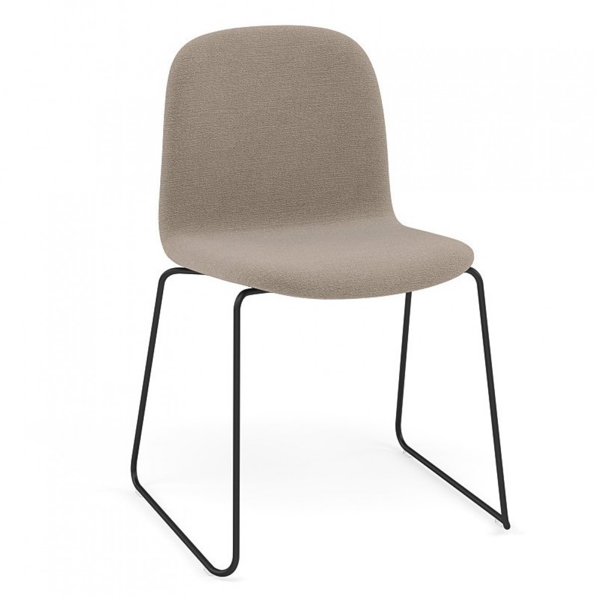 Visu Chair / Sled Base (Upholstered Seat)