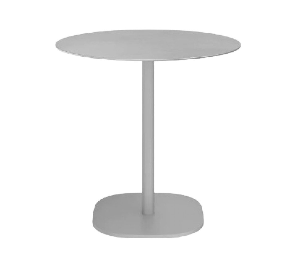 2 Inch Flat Base Café Table, Round