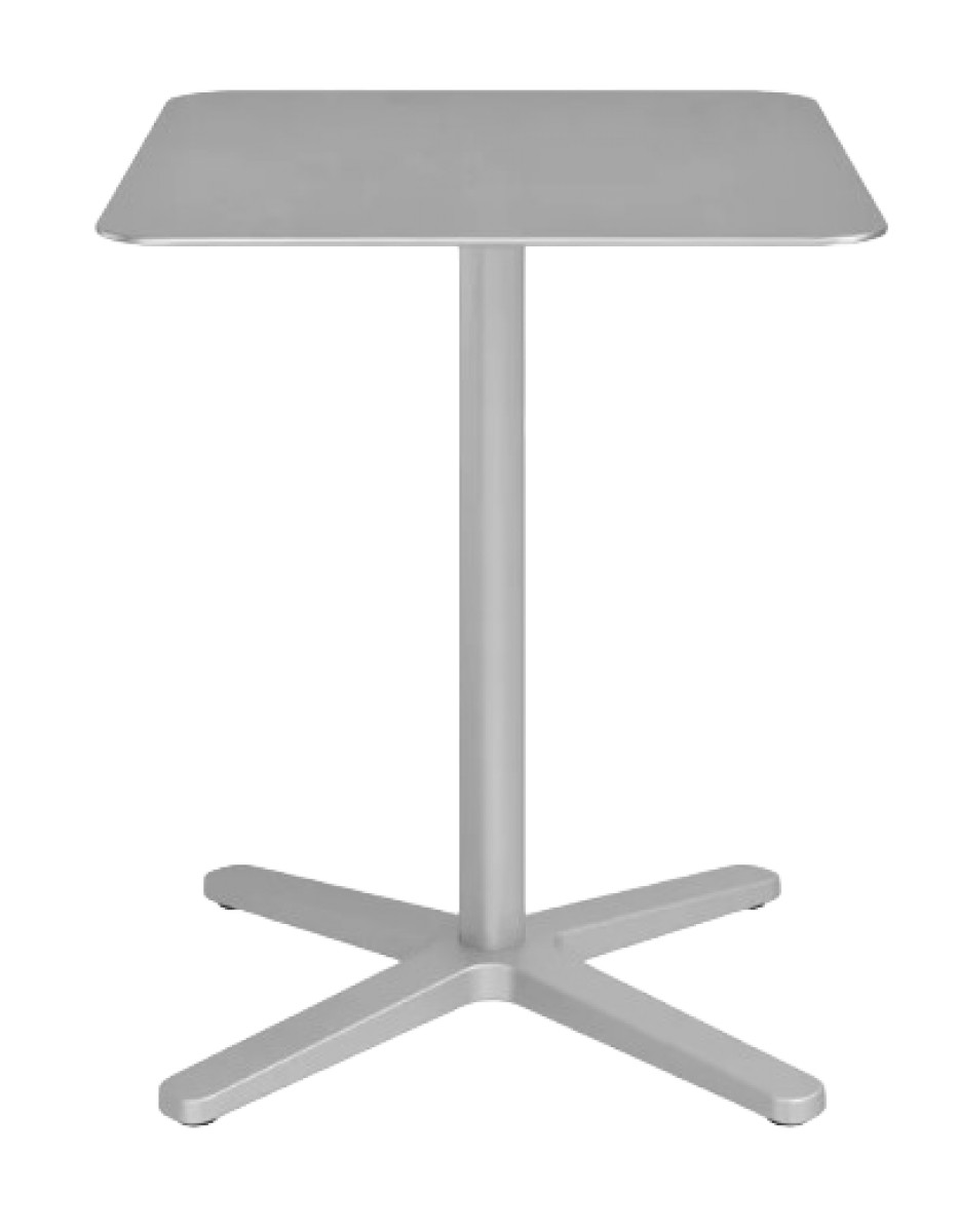 2 Inch X Base Café Table, Rectangular