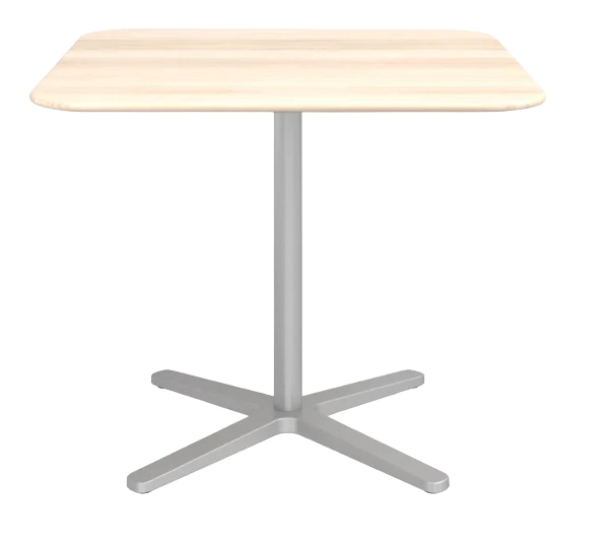 2 Inch X Base Café Table, Square | Highlight image