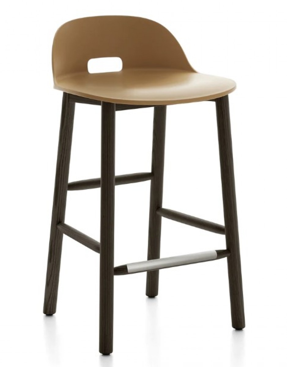 Alfi Counter Stool, Low Back | Emeco | CHANINTR