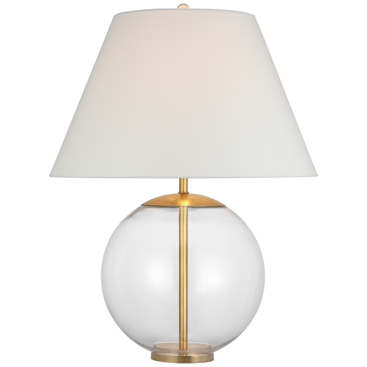 Morton Large Table Lamp with Linen Shade