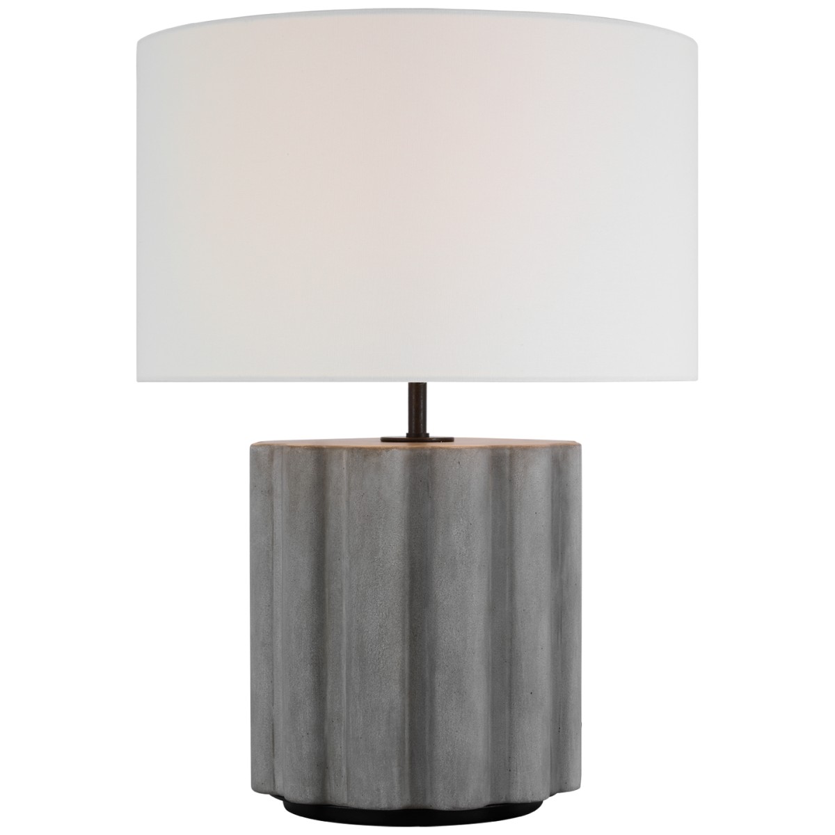 Scioto Medium Table Lamp with Linen Shade