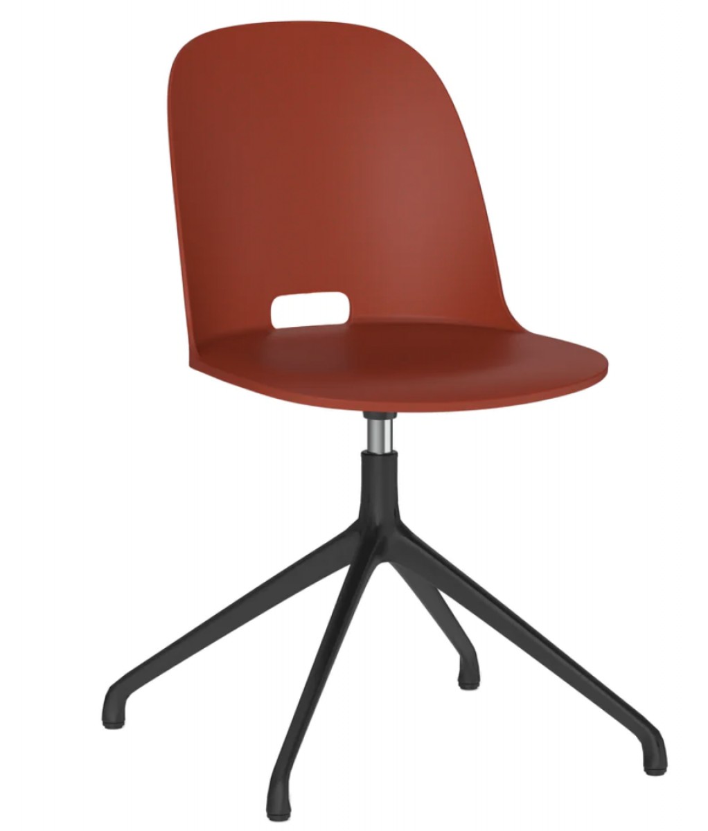 Alfi Work Swivel Chair with Glides