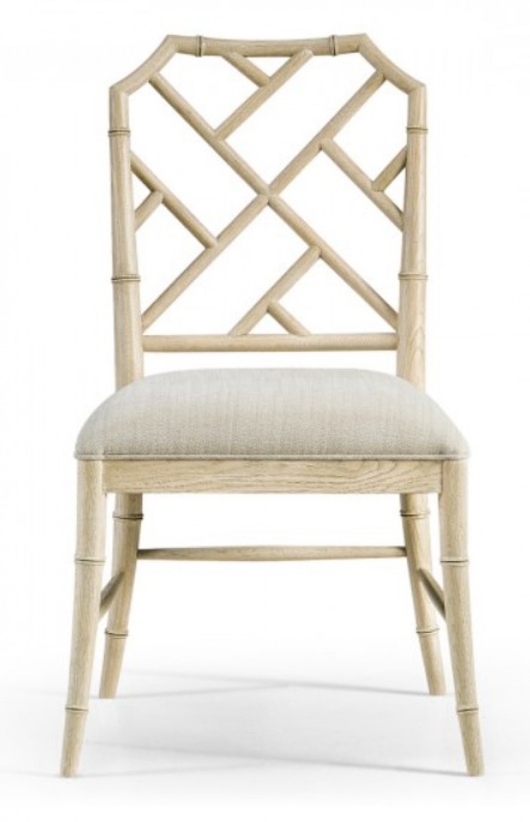 Saros Chippendale Bamboo Side Chair