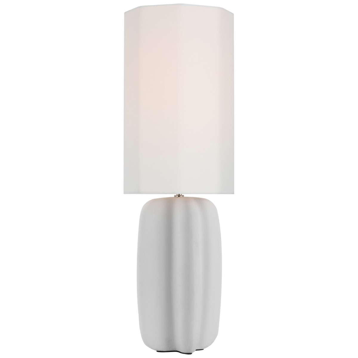 Alessio Large Table Lamp with Linen Shade | Highlight image