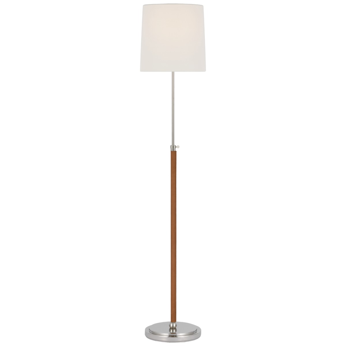 Bryant Wrapped Floor Lamp with Linen Shade