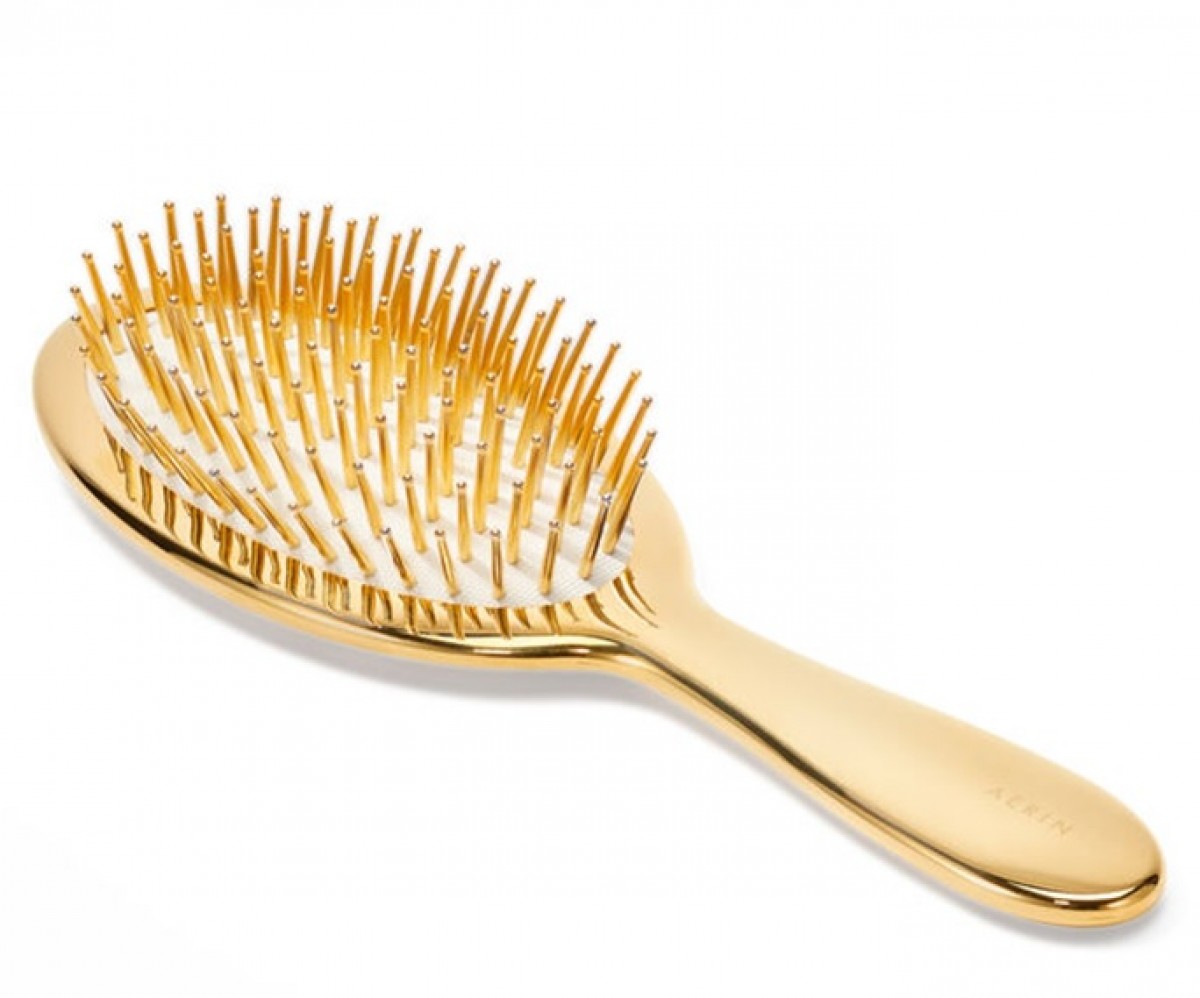 Large Gold Hairbrush New Aerin CHANINTR