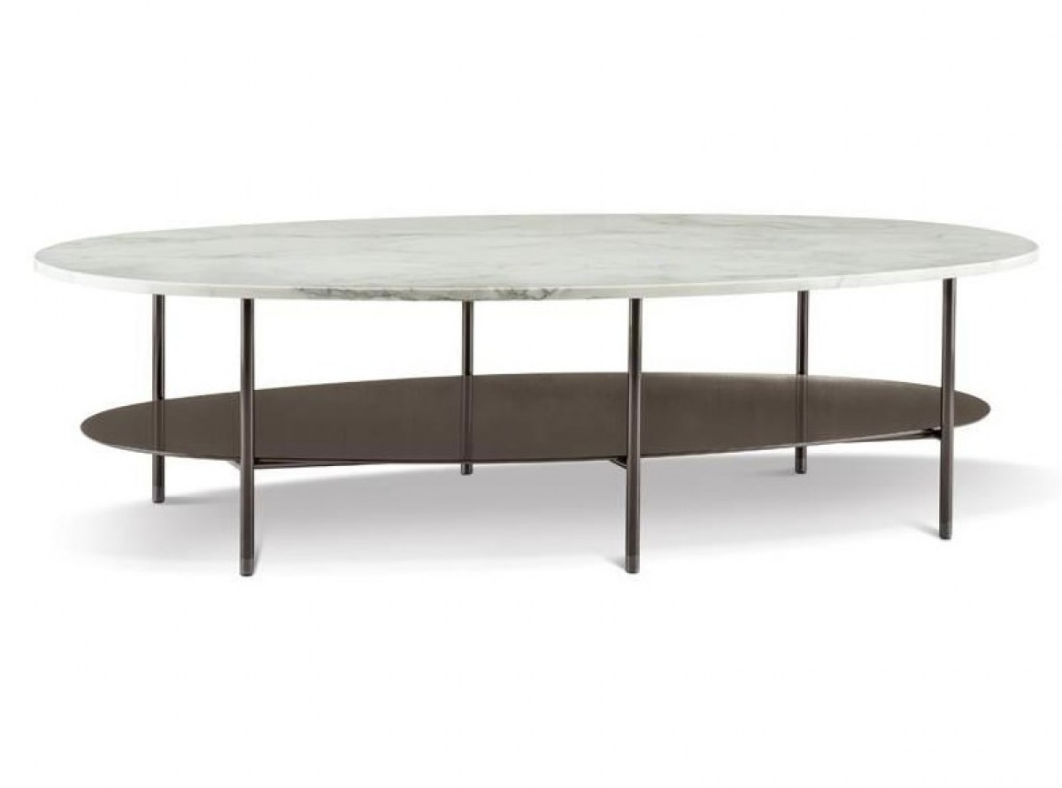 Lelong 23 Coffee Table with 2 Tops (Oval) - W160