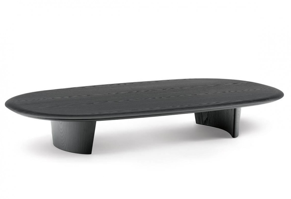 Anish Wood Coffee Table (Spheric Rectangle)