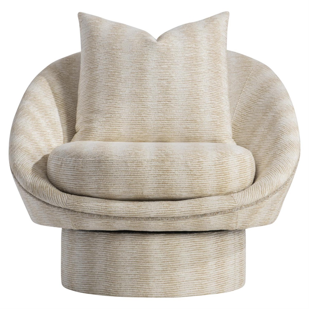 Lucia Fabric Swivel Chair