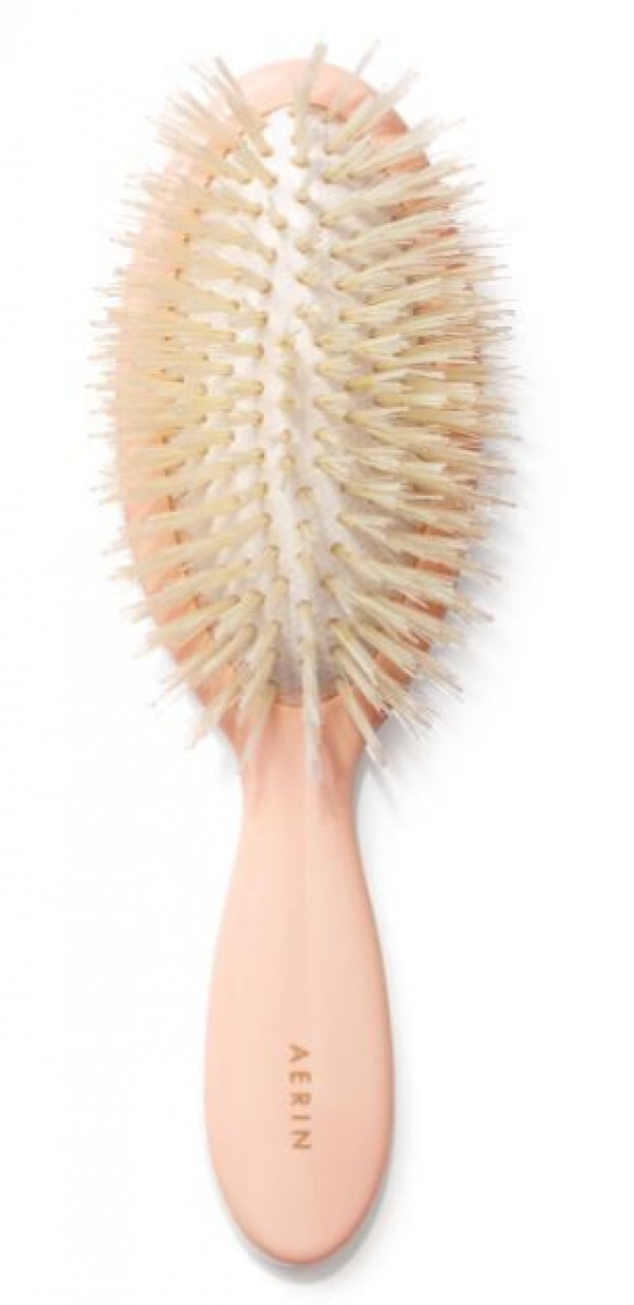 Travel Pink Pastel Bristle Brush