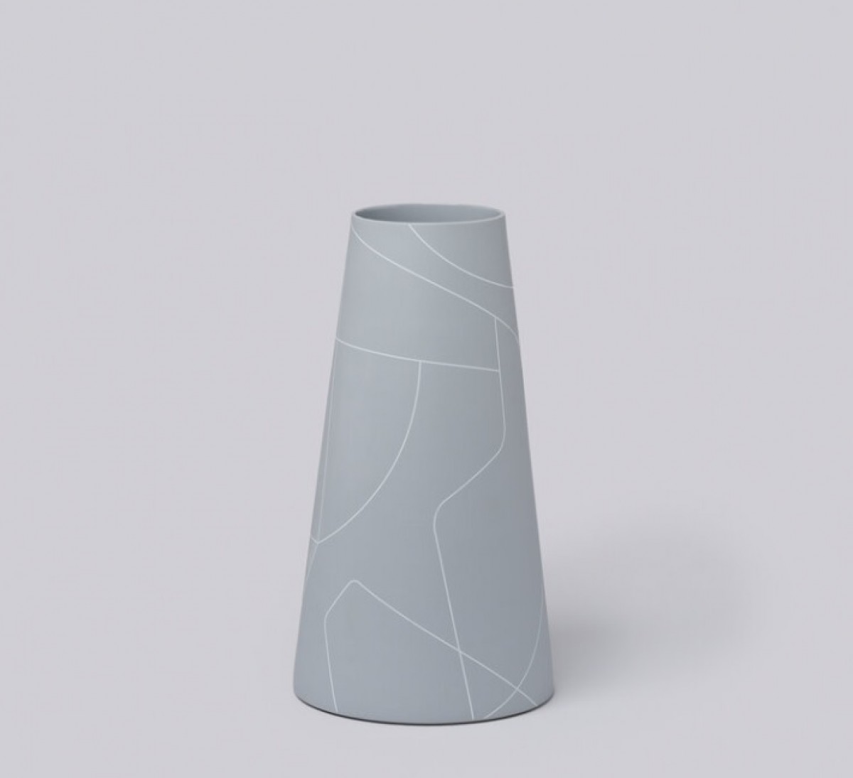 Tall Thin Cone Vase