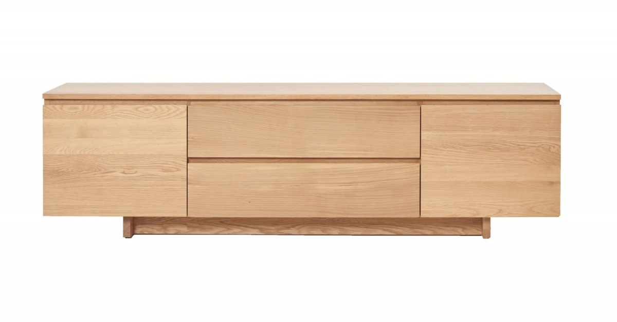 Kami TV Unit - Wood Top