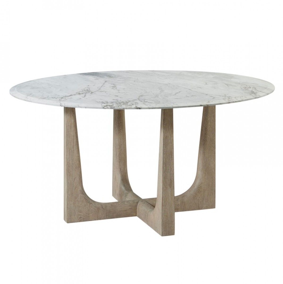 Repose Marble Round Dining Table