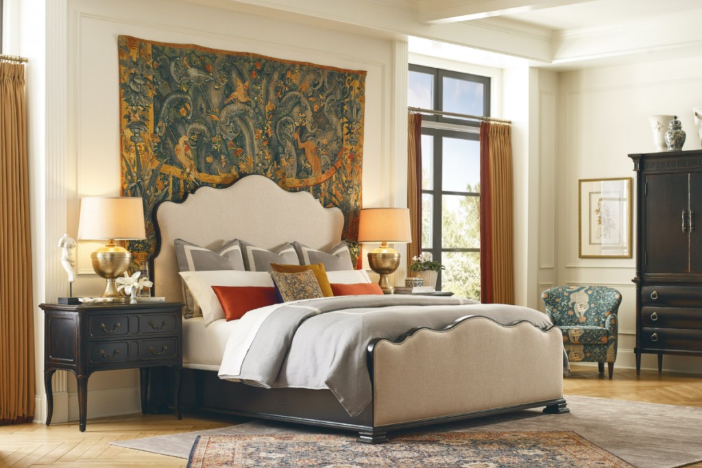 Charleston Upholstered Bed | Highlight image 1