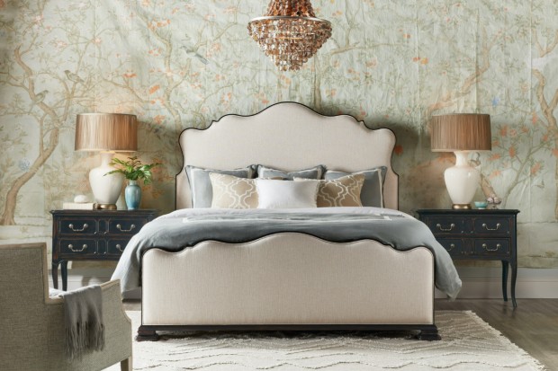 Charleston Upholstered Bed | Highlight image 3