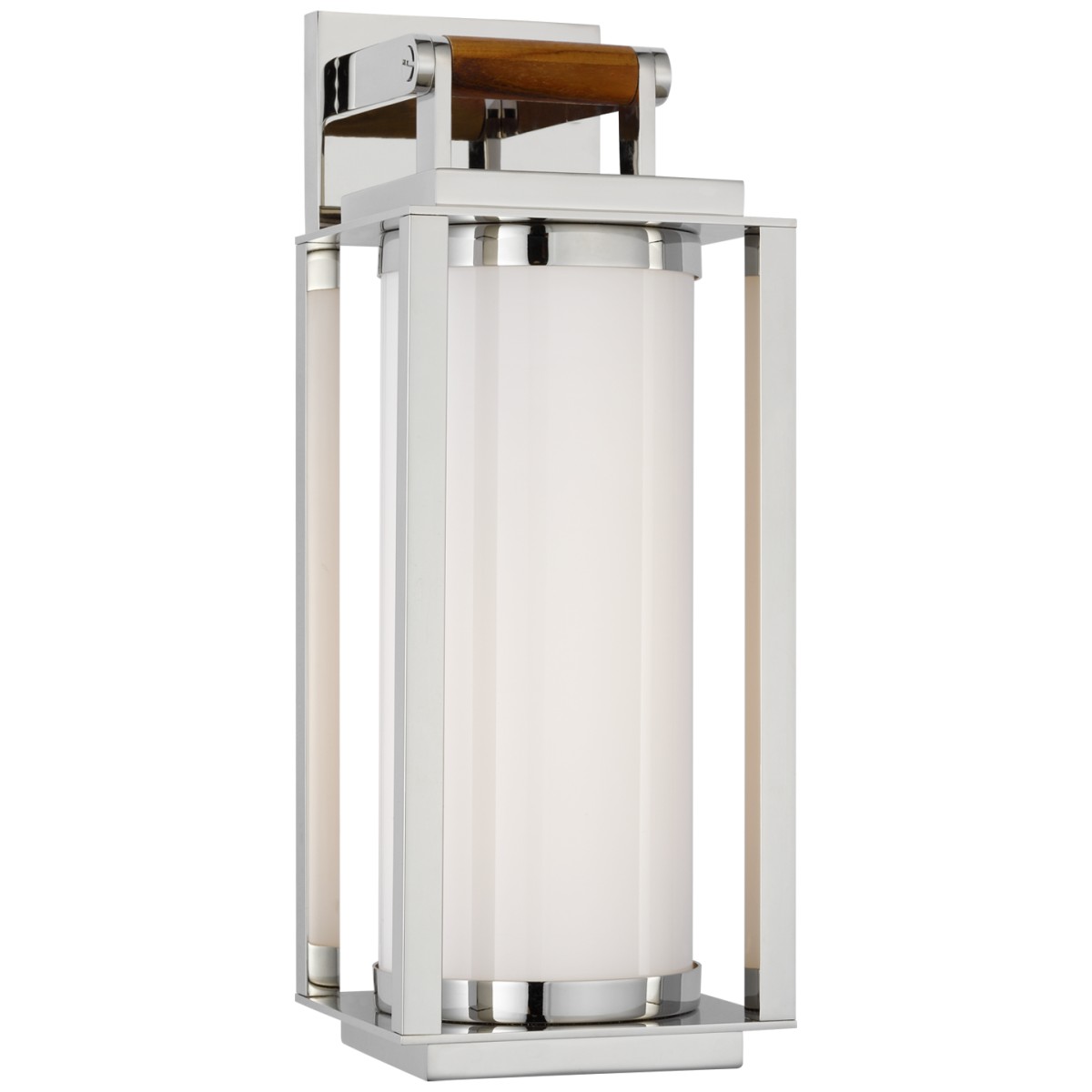 Northport Medium Bracketed Wall Lantern with White Glass