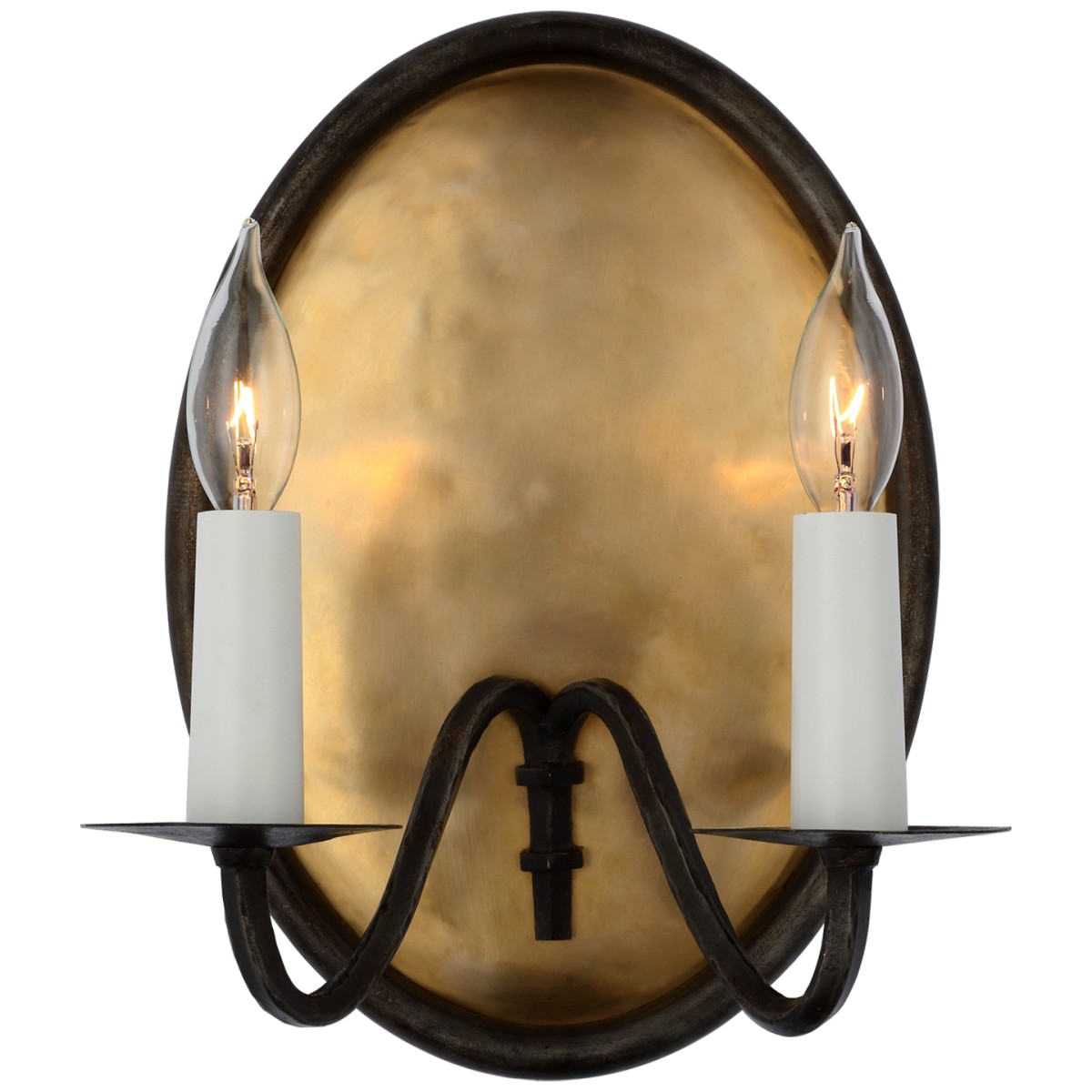 Ancram Small Double Sconce | Highlight image